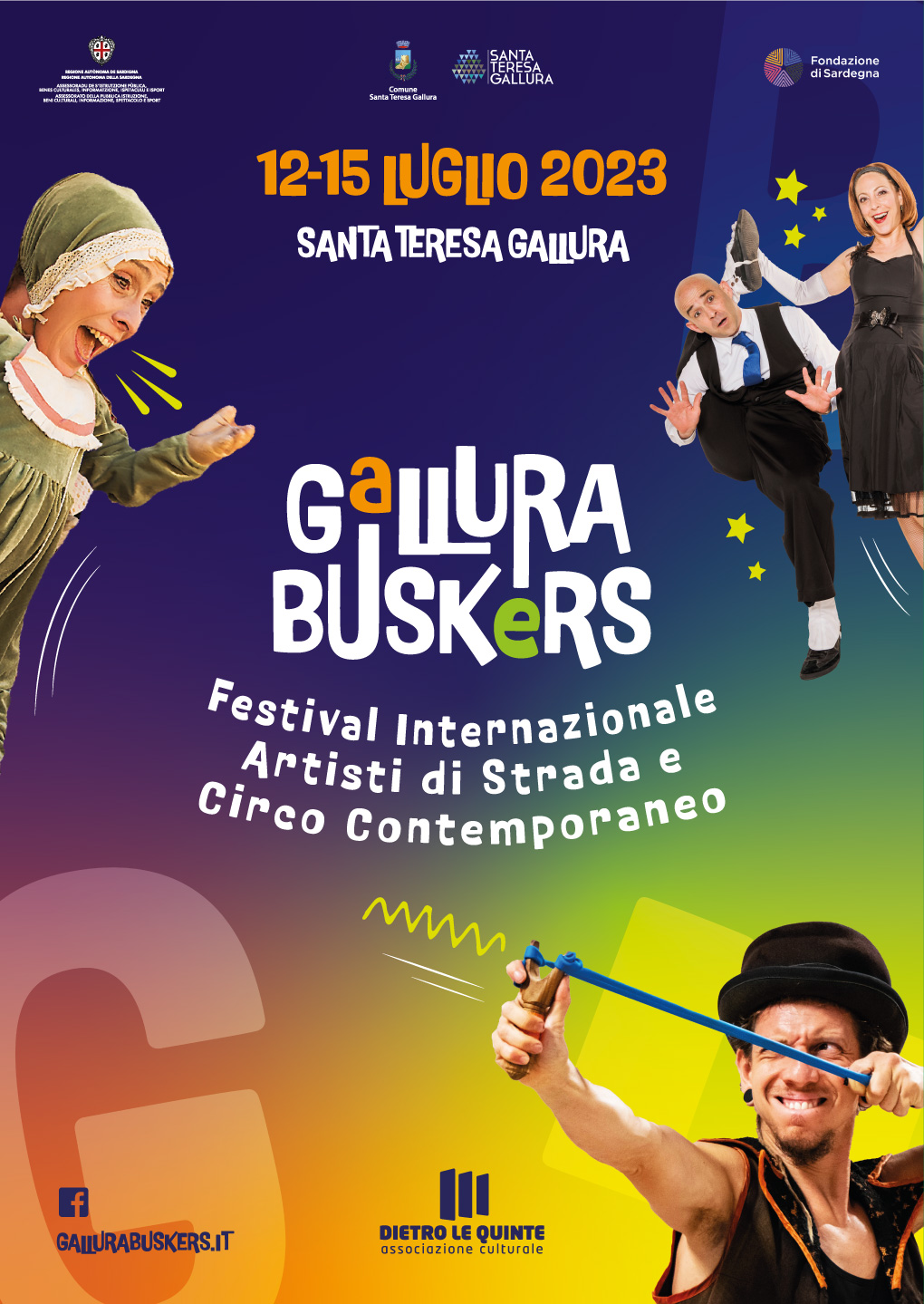 Locandina Gallura Buskers Festival 2023